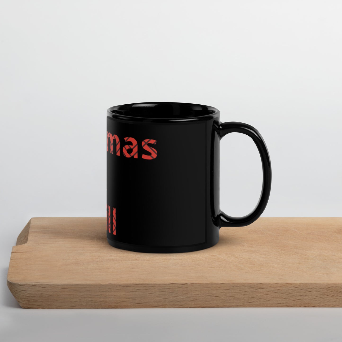 Black Glossy Mug