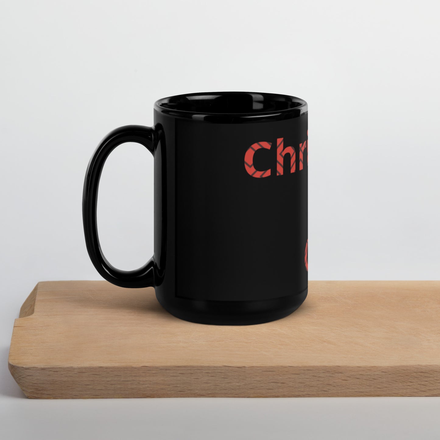 Black Glossy Mug