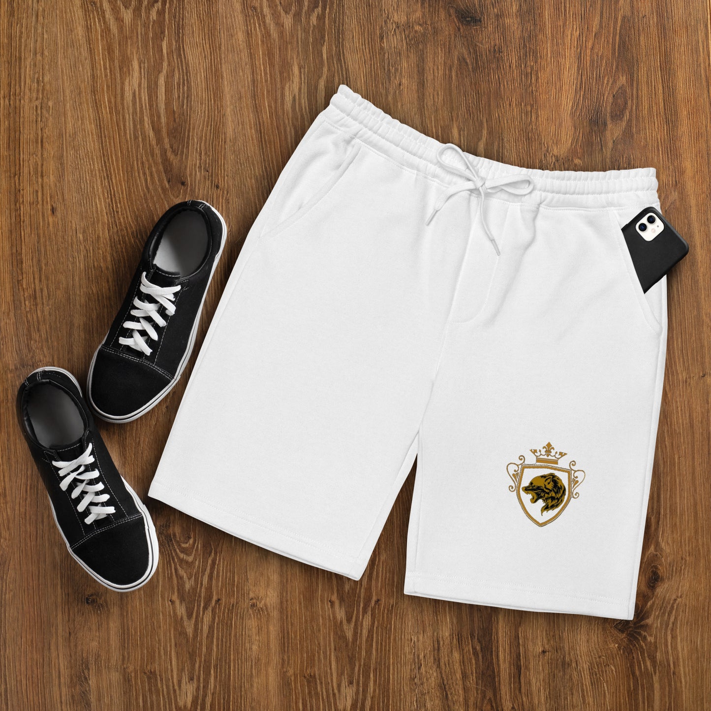 Men's fleece shorts